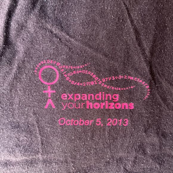 Port and Company Men’s Short Sleeve T-shirt size L, Brown, Girl Power - Picture 6 of 8